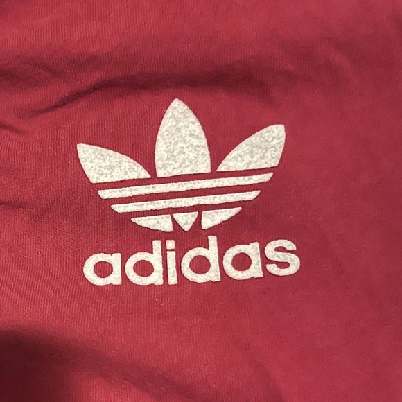 Red Adidas Tee Shirt - Picture 3 of 3